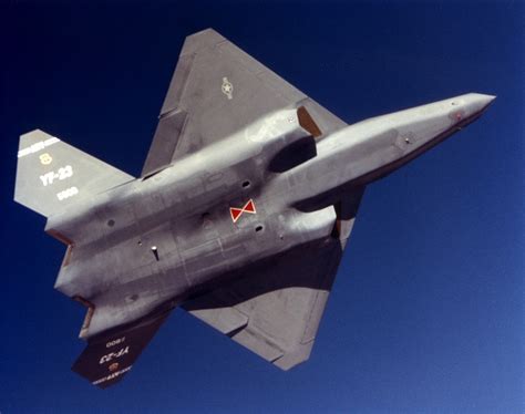 YF-23 Black Widow flight test